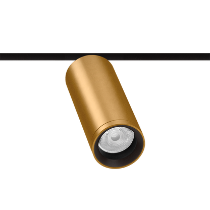 Spot Pentru Șină Arkoslight Fit 50 48V, Auriu, 3500K, Dali, Unghi 50°, 12W, Ip20, Cri>90