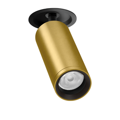 Spot Fit 50 Incastrat, Auriu, 4000K, Dali, Unghi 14°, 12W, Ip20, Cri>90