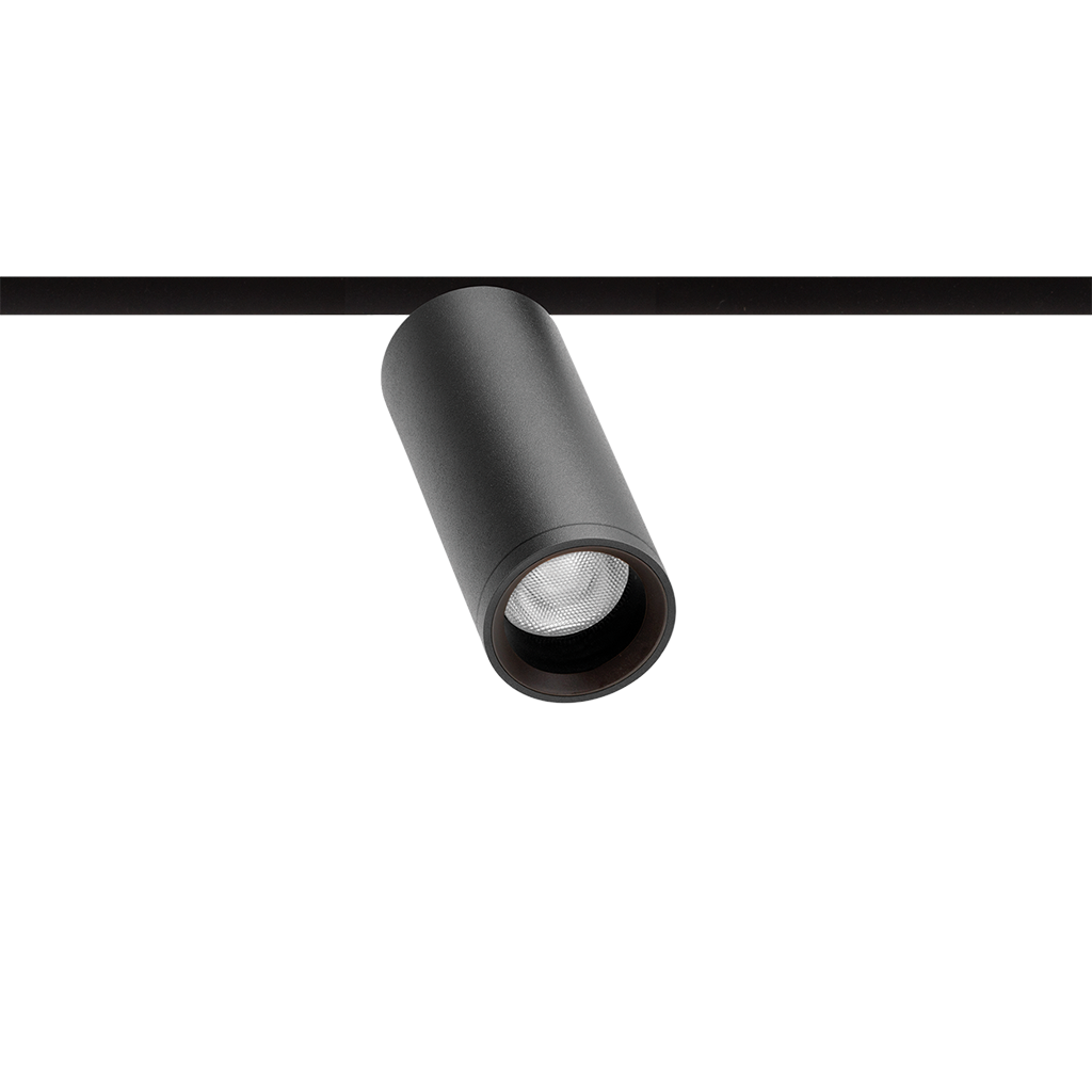 Track Spotlight Arkoslight Fit 35 48V, Textured Black, 3000K, Non-Dimmable, 36° Beam Angle, 5.5W, IP20, CRI>90