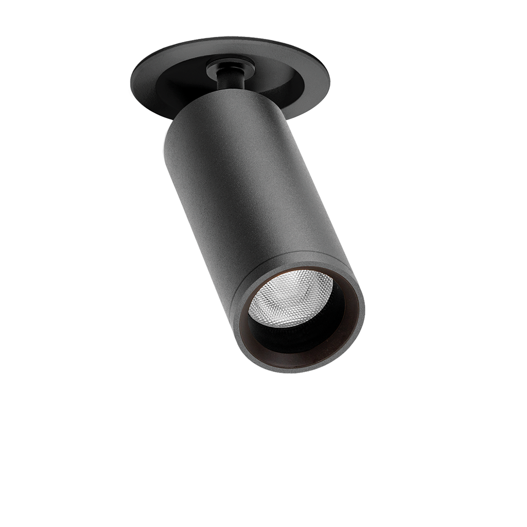 Spotlight Fit 35 Recessed, Textured Black, 3000K, Non-Dimmable, 36° Beam Angle, 5.5W, IP20, CRI>90