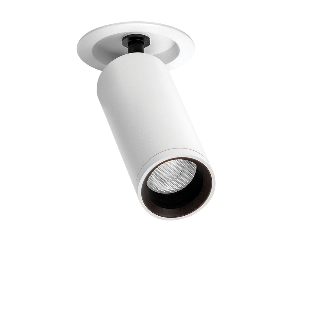Spotlight Fit 35 Recessed, Textured White, 3000K, Non-Dimmable, 36° Beam Angle, 5.5W, IP20, CRI>90