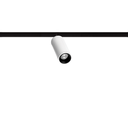 Spot Pentru Șină Arkoslight Fit 20 48V, Alb Texturat, 3500K, Dali, Unghi 12°, 2,1W, Ip20, Cri>90