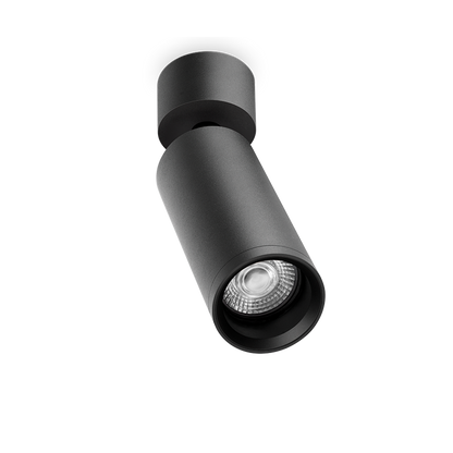 Spot Fit 65 Aplicat, Negru Texturat, 3000K, Dali, Unghi 26°, 10,3W, Ip20, Cri>90