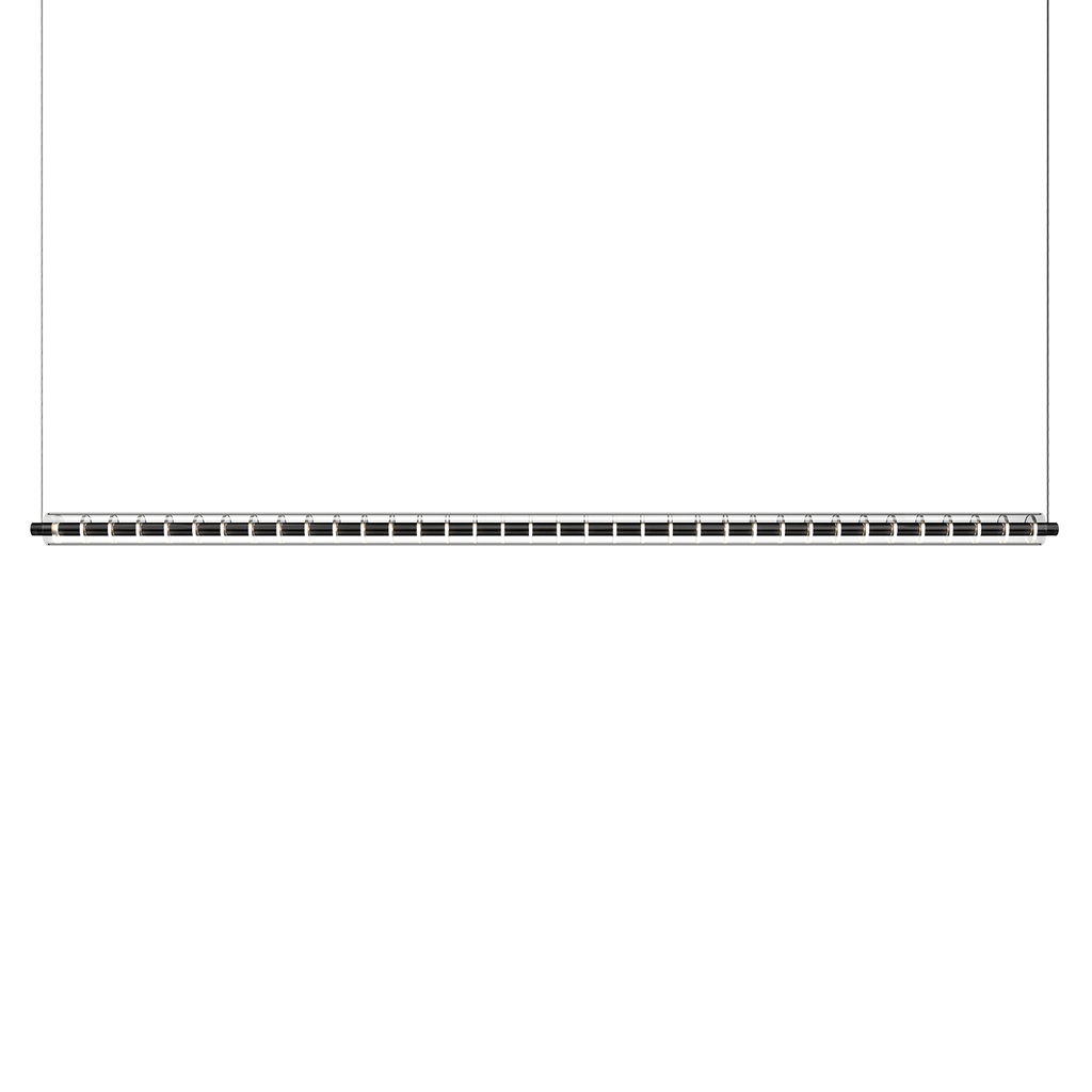 Pendul Loop 1800, Negru, 2700K, Fără Dimare, Unghi 110°, 34,1W, Ip20, Cri>95, Max. 5 M
