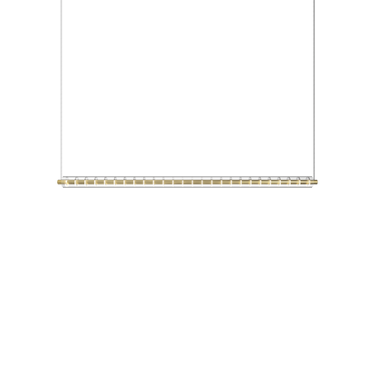 Pendul Loop 1300, Auriu Periat, 3000K, Fără Dimare, Unghi 110°, 24,6W, Ip20, Cri>95, Max. 2 M