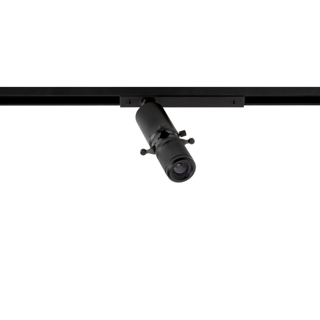 Spot Pentru Șină Arkoslight Minimal Micro Shaper 24V, Negru, 4000K, Dim Options, Unghi 18°-34°, 2,2W, Ip20, Cri>90