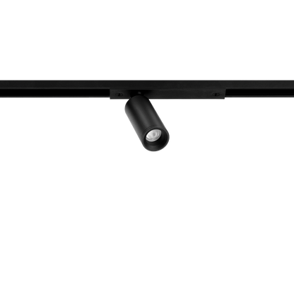 Spot Pentru Șină Arkoslight Minimal Fit 20 24V, Negru Texturat, 3000K, Dim Options, Unghi 12°, 2,1W, Ip20, Cri>90