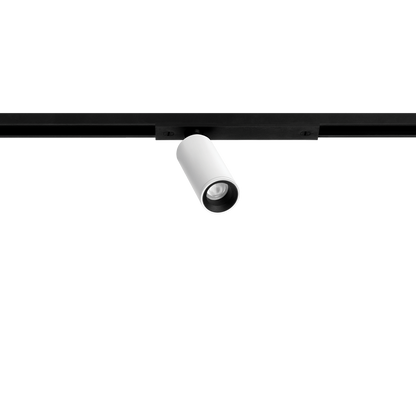 Track Spotlight Arkoslight Minimal Fit 20 24V, Textured White, 2700K, DIM options, 12° Beam Angle, 2.1W, IP20, CRI>90