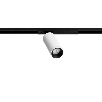 Spot Pentru Șină Arkoslight Minimal Fit 27 24V, Alb Texturat, 2700K, Dim Options, Unghi 18°, 4,5W, Ip20, Cri>90