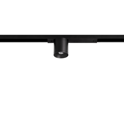 Spot Pentru Șină Arkoslight Minimal Top Micro 24V, Negru Texturat, 3000K, Dim Options, Unghi 19°, 2,1W, Ip20, Cri>90