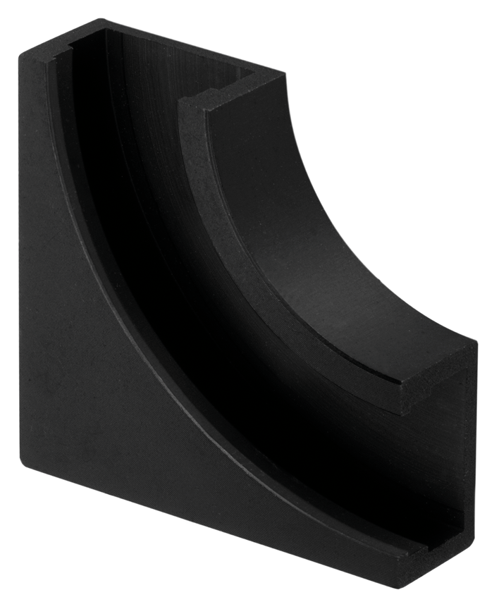 Track Accessory Arkoslight Minimal Track 24V 90º Corner 1 Plane Black