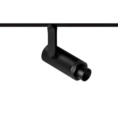 Spot Pentru Șină Arkoslight Plus Mini 48V, Negru Texturat, 3000K, Dali, Unghi 10°-41°, 6,5W, Ip20, Cri>90