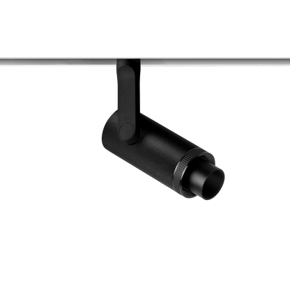 Track Spotlight Arkoslight Plus Mini 48V, Textured Black - White Track, 2700K, DALI, 10°-41° Beam Angle, 6.5W, IP20, CRI>90