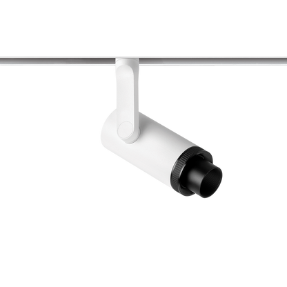 Spot Pentru Șină Arkoslight Plus Mini 48V, Alb Texturat - Șină Albă, 2700K, Dali, Unghi 10°-41°, 6,5W, Ip20, Cri>90