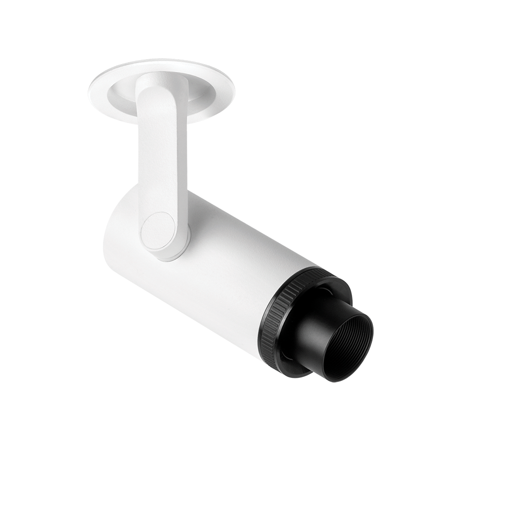 Spotlight Plus Mini Recessed, Textured White, 3000K, Non-Dimmable, 10°-41° Beam Angle, 6.5W, IP20, CRI>90