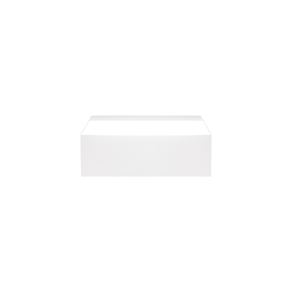 Wall Light Rec Double Mini, Textured White, 2700K, Non-Dimmable, 103° Beam Angle, 16.5W, IP20, CRI>90