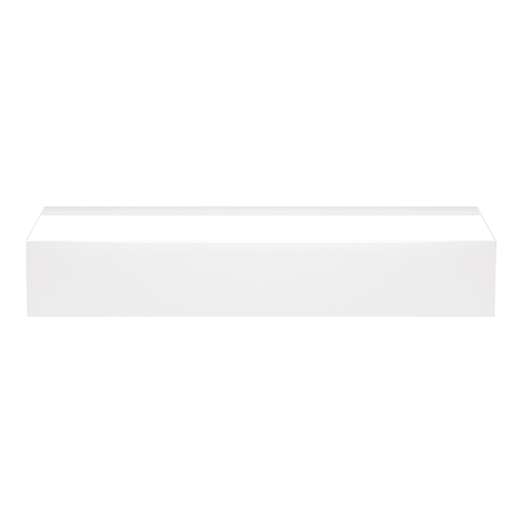 Wall Light Rec Double Engine, Textured White, 3000K, DALI / Push, 103° Beam Angle, 2 X 14.7W, IP20, CRI>90