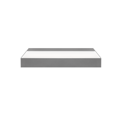 Wall Light Rec Slim, Primer Coat, 3000K, Push, 97° Beam Angle, 27W, IP20, CRI>90