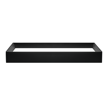 Wall Light Rec, Textured Black, 3000K, DALI / Push, 102° Beam Angle, 39.5W, IP20, CRI>90