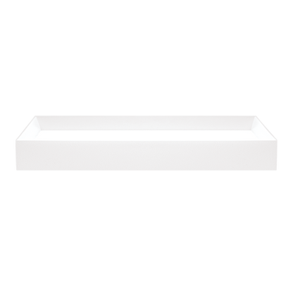 Wall Light Rec, Textured White, 3000K, DALI / Push, 102° Beam Angle, 39.5W, IP20, CRI>90