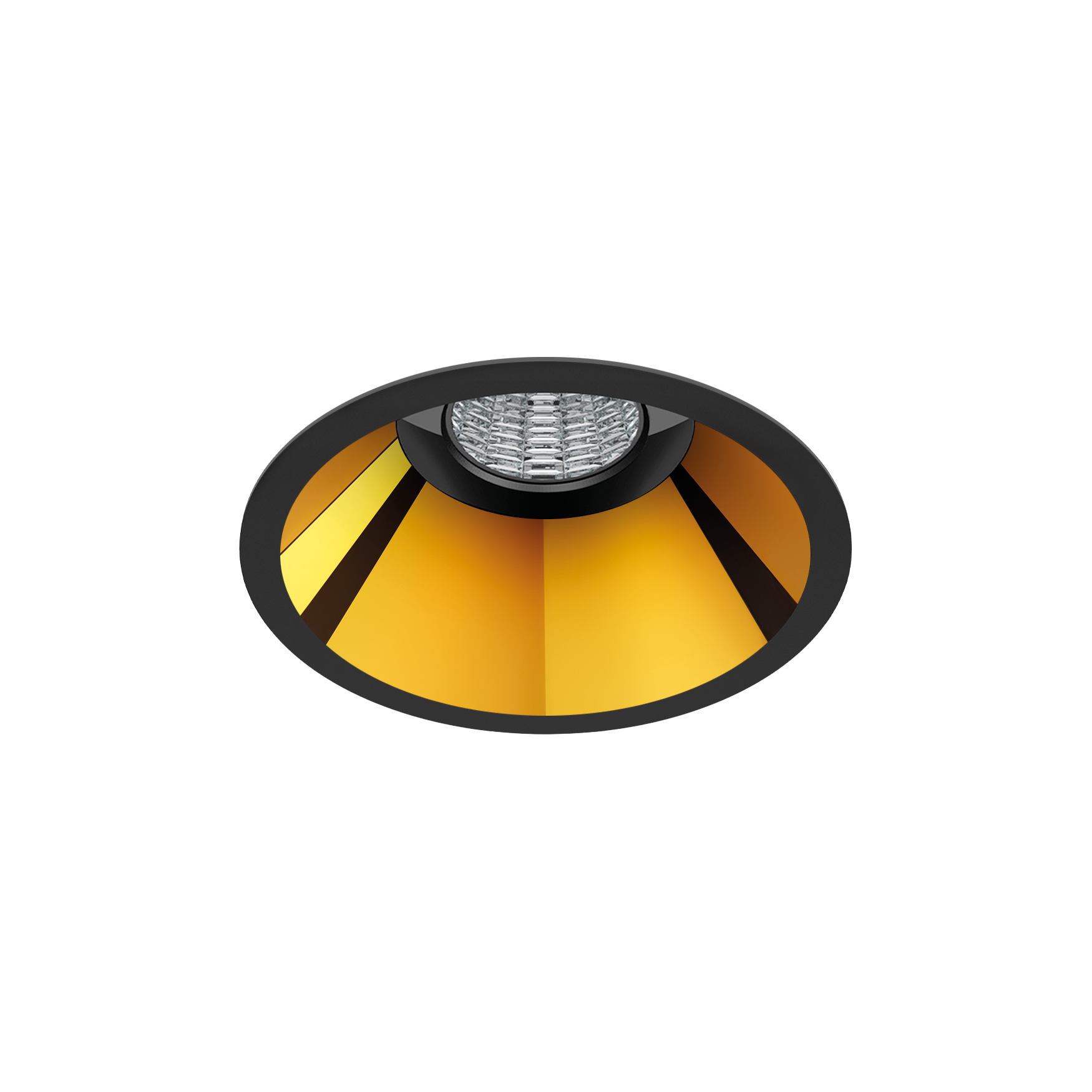 Spot Shot Light M, Negru-Auriu Metalizat, 3500K, Dali / Push, Unghi 38°, 6,5W, Ip20, Cri>90