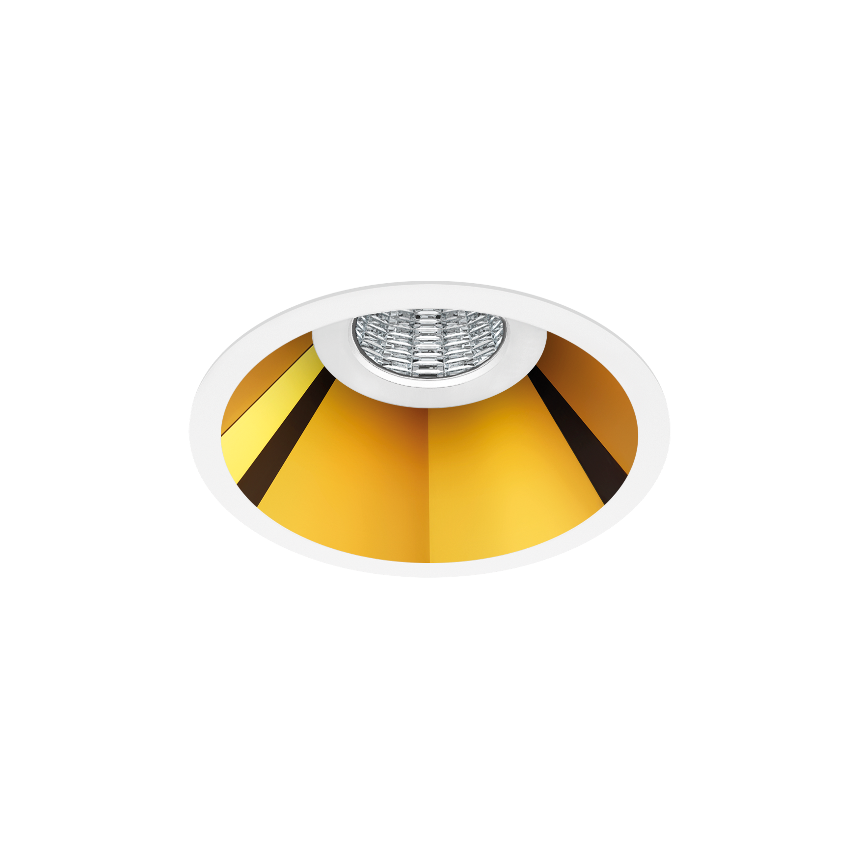 Spot Shot Light M, Alb-Auriu Metalizat, 2700K, Dali / Push, Unghi 38°, 6,5W, Ip20, Cri>90