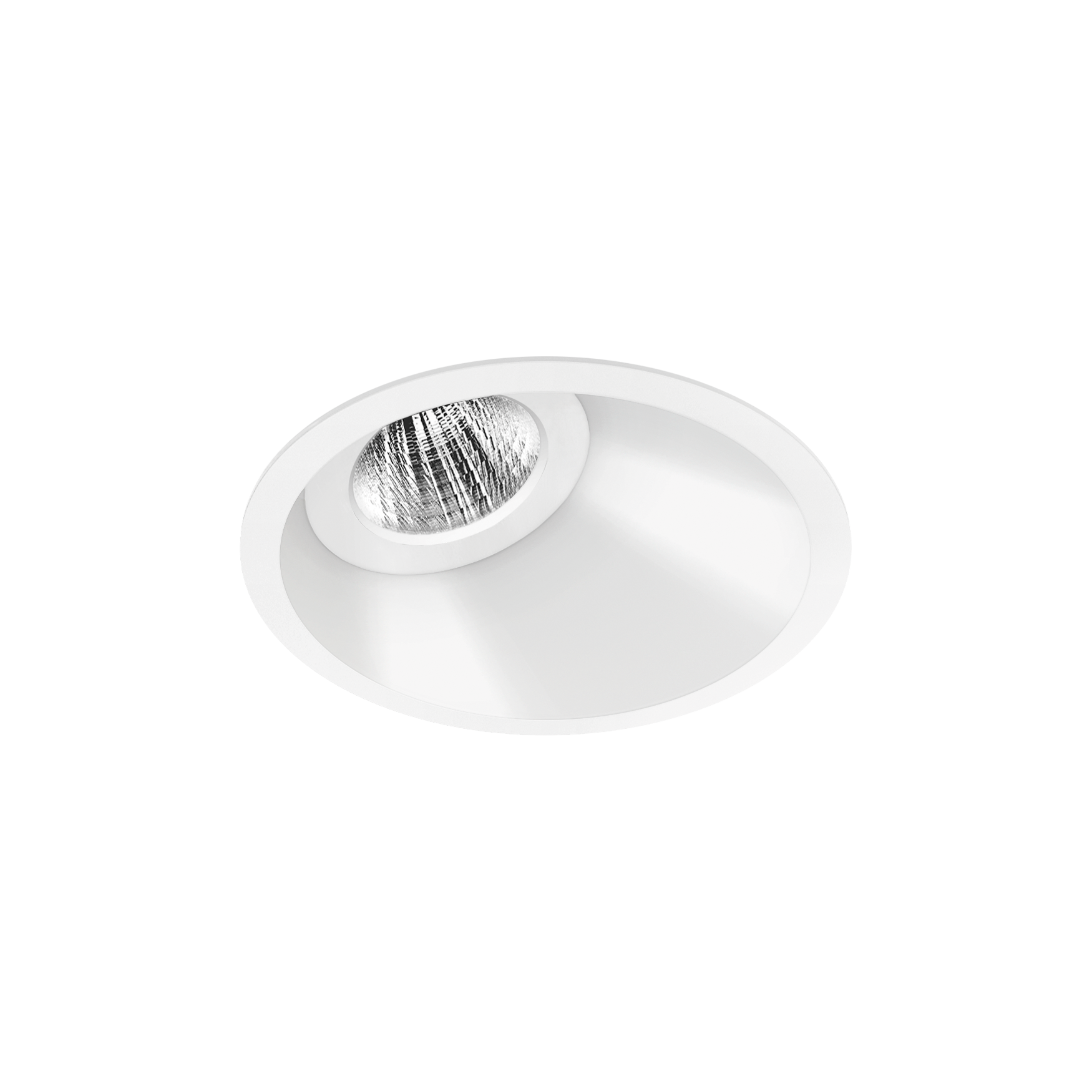 Spotlight Shot Light M Asymm, White, 4000K, DALI / Push, 38° Beam Angle, 6.5W, IP20, CRI>90