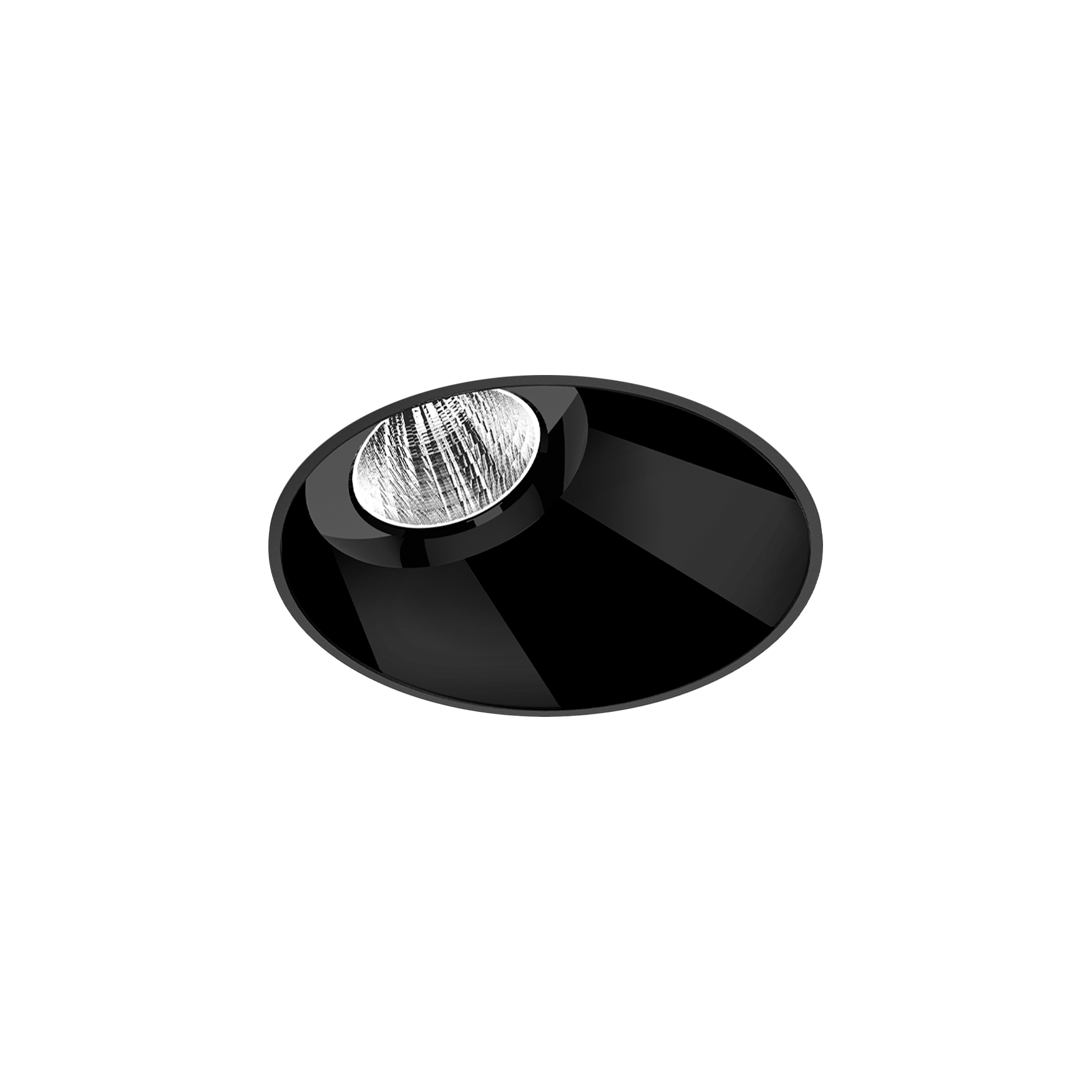 Spot Shot Light M Asymm Trimless, Negru, 2700K, Dali / Push, Unghi 38°, 10,3W, Ip20, Cri>90