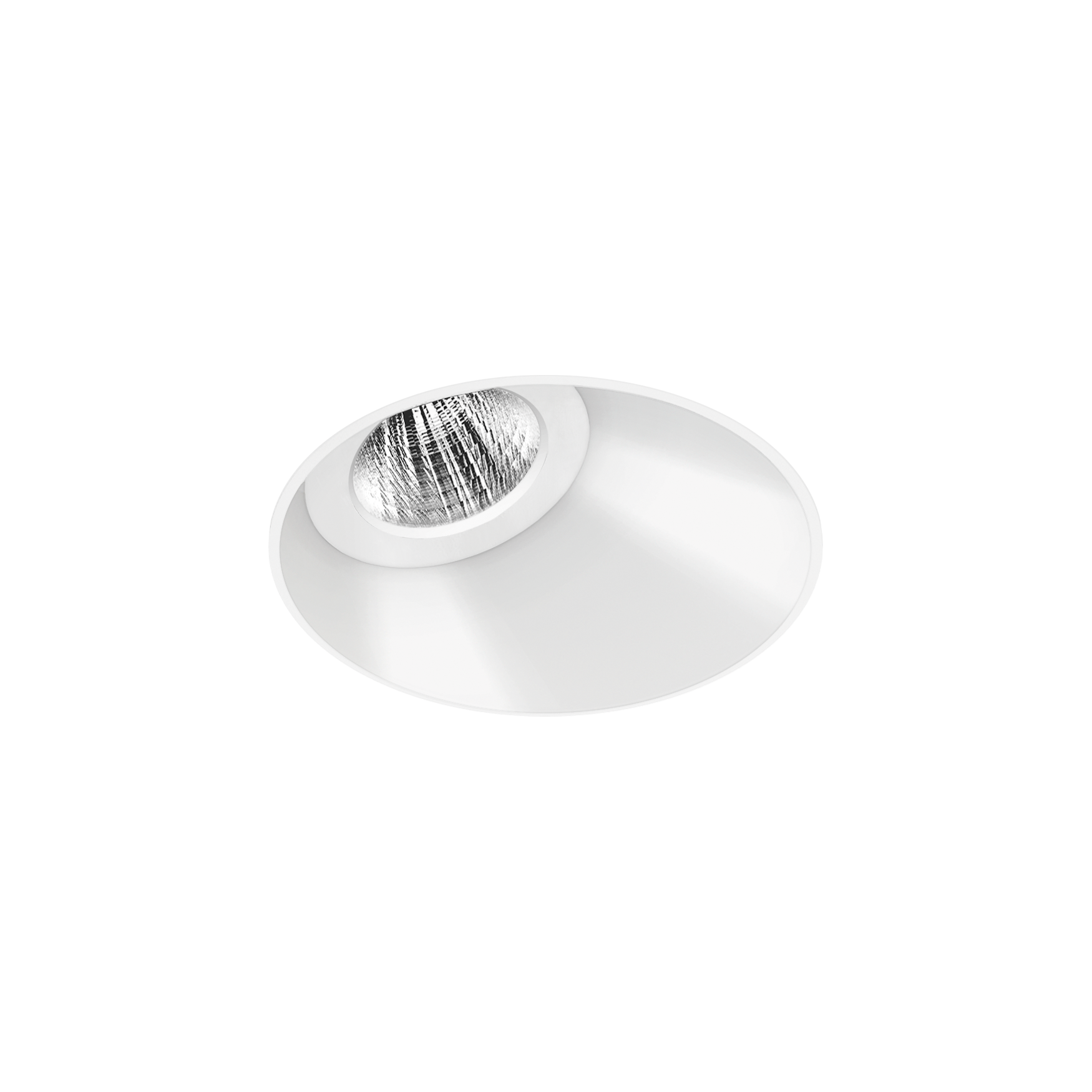 Spotlight Shot Light M Asymm Trimless, White, 2700K, DALI / Push, 38° Beam Angle, 10.3W, IP20, CRI>90