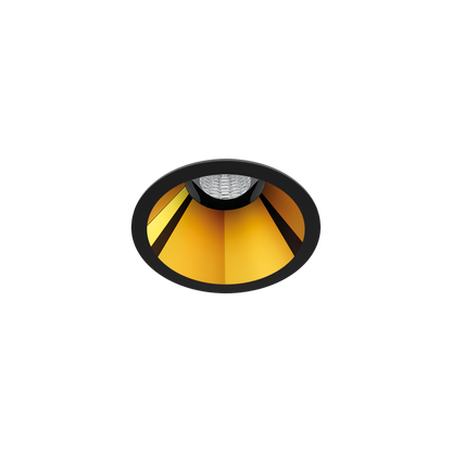 Spot Shot Light S, Negru-Auriu Metalizat, 3500K, Dali, Unghi 23°, 6W, Ip20, Cri>90