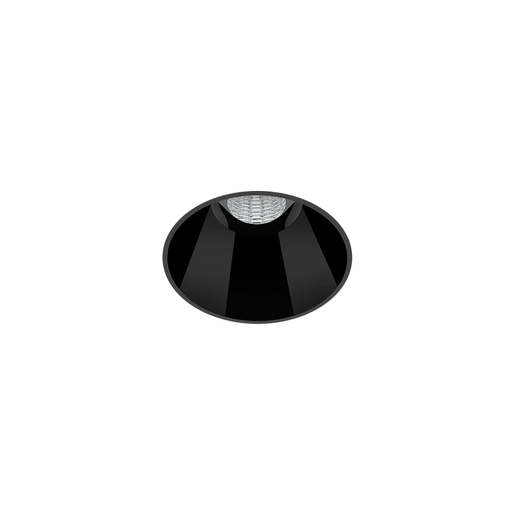 Spotlight Shot Light S Trimless, Black, 3000K, Non-Dimmable, 39° Beam Angle, 6W, IP20, CRI>90