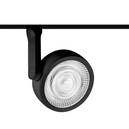Spot Pentru Șină Arkoslight Six L 48V, Negru Texturat, 4000K, Dali, Unghi 17°, 24,5W, Ip20, Cri>90