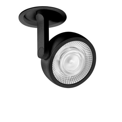 Spot Six M Incastrat, Negru Texturat, 2700K, Dali, Unghi 28°, 17W, Ip20, Cri>90