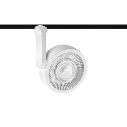 Spot Pentru Șină Arkoslight Six M 48V, Alb Texturat, 4000K, Dali, Unghi 19°, 17W, Ip20, Cri>90