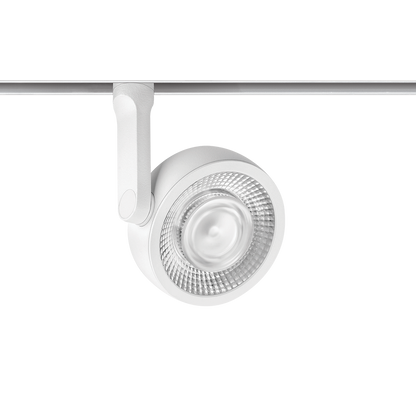 Spot Pentru Șină Arkoslight Six M 48V, Alb Texturat - Șină Albă, 2700K, Dali, Unghi 19°, 17W, Ip20, Cri>90