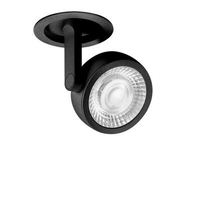 Spot Six S Incastrat, Negru Texturat, 2700K, Dali, Unghi 17°, 8,5W, Ip20, Cri>90