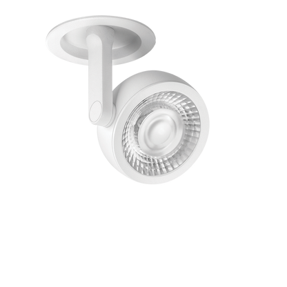 Spot Six S Incastrat, Alb Texturat, 2700K, Fără Dimare, Unghi 24°, 8,5W, Ip20, Cri>90