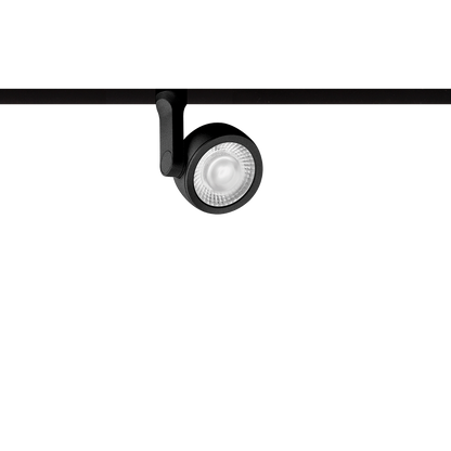 Spot Pentru Șină Arkoslight Six Xs 48V, Negru Texturat, 2700K, Dali, Unghi 17°, 4,5W, Ip20, Cri>90