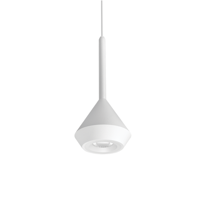 Spot Pentru Șină Arkoslight Spin 48V, Alb Texturat, 2700K, Dali, Unghi 24°, 6,5W, Ip20, Cri>90, Max. 2 M