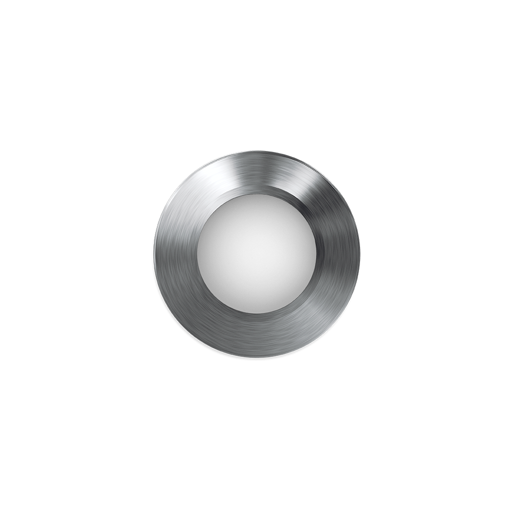 Spot Încastrat Pentru Trepte / Scări Step S, Inox, 3000K, Fără Dimare, Unghi 112°, 1W, Ip65, Cri>90