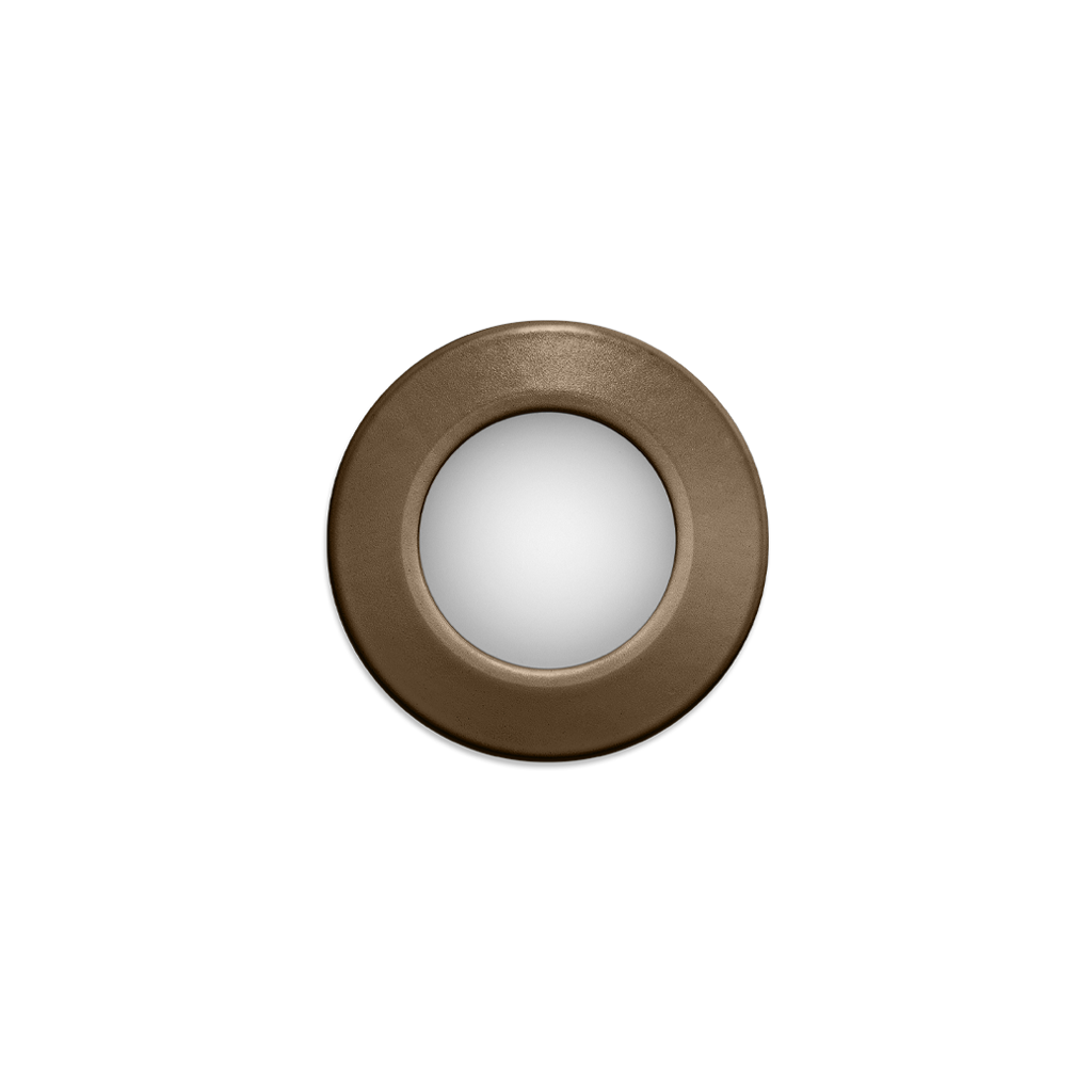 Spotlight Recessed For Steps / Stairs Step S, Textured Oxidon, 2700K, Non-Dimmable, 112° Beam Angle, 1W, IP65, CRI>90