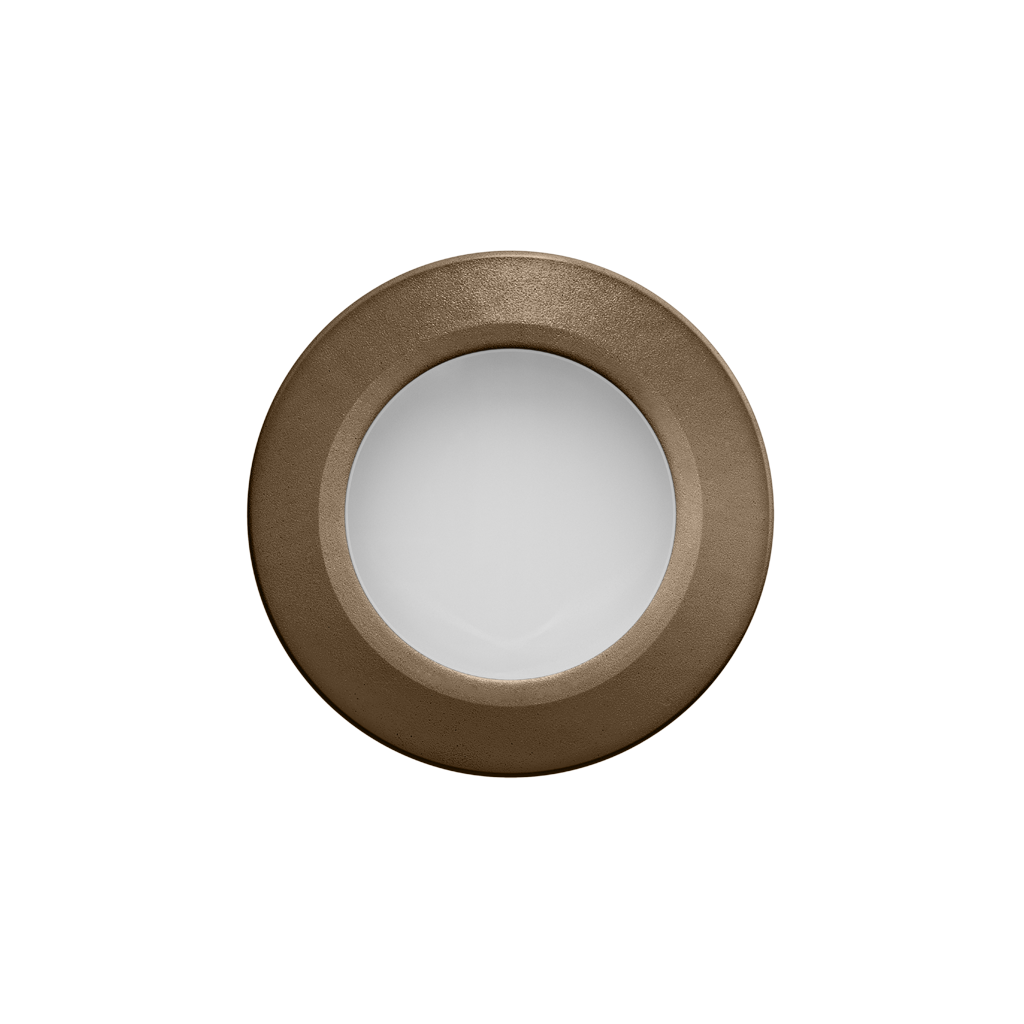 Spotlight Recessed For Steps / Stairs Step, Textured Oxidon, 4000K, Non-Dimmable, 96° Beam Angle, 1W, IP67, CRI>90