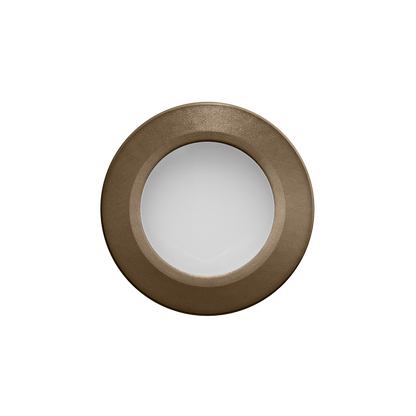 Spotlight Recessed For Steps / Stairs Step, Textured Oxidon, 4000K, Non-Dimmable, 96° Beam Angle, 1W, IP67, CRI>90