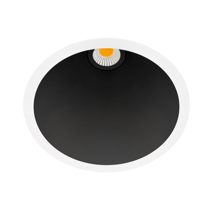Spotlight Swap L, White-Black, 2700K, DALI / Push, 40° Beam Angle, 7W, IP20, CRI>97