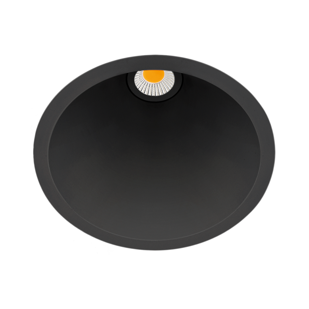 Spotlight Swap L, Matt Black, 2700K, DALI / Push, 40° Beam Angle, 7W, IP20, CRI>90
