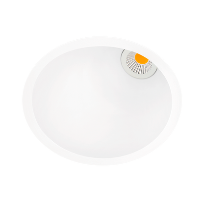 Spotlight Swap L Asymmetric, Matt White, 2700K, DALI / Push, 43° Beam Angle, 7W, IP65, CRI>90