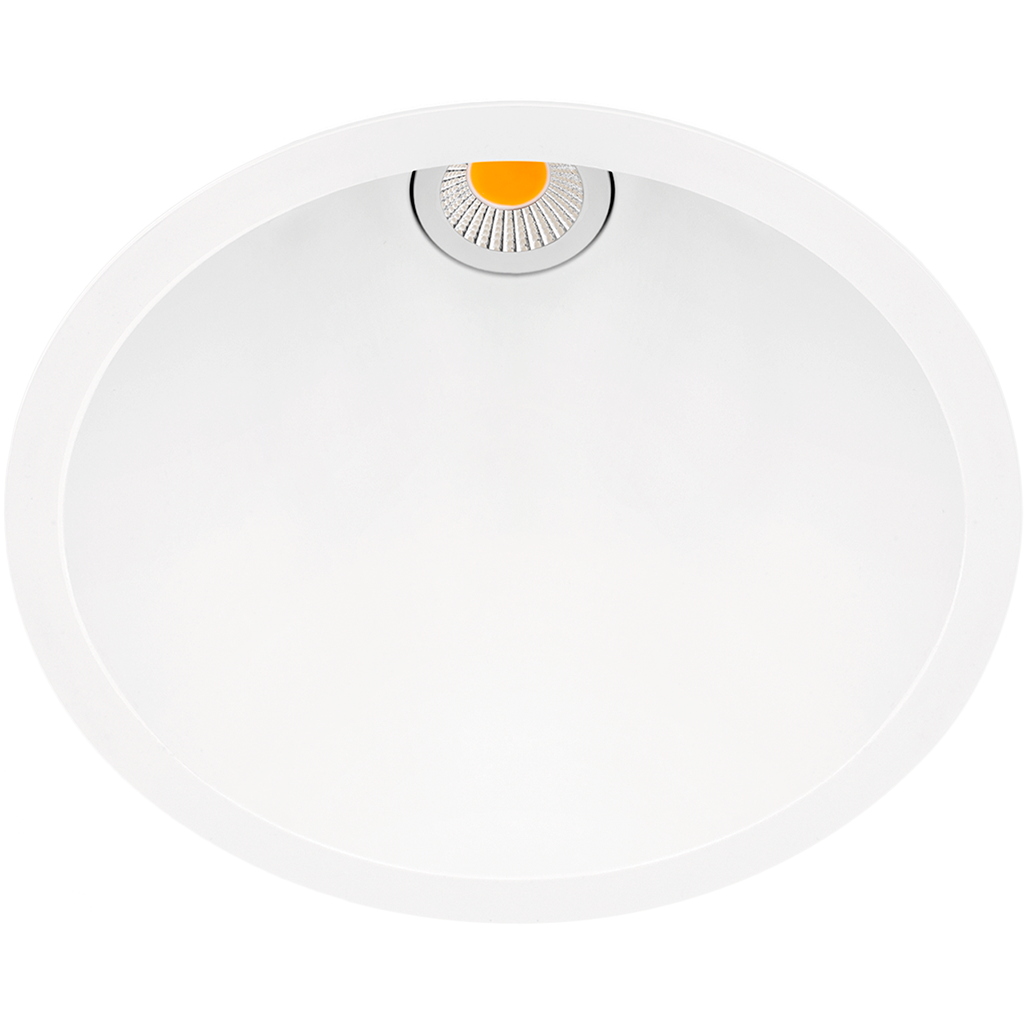 Spotlight Swap Xl, Matt White, 3000K, DALI / Push, 46° Beam Angle, 7W, IP65, CRI>90