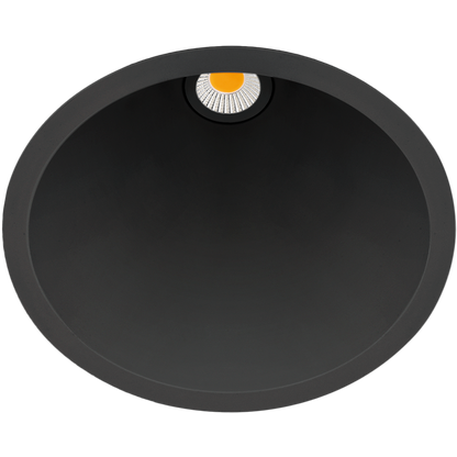 Spotlight Swap Xl, Matt Black, 3000K, DALI / Push, 43° Beam Angle, 7W, IP20, CRI>97