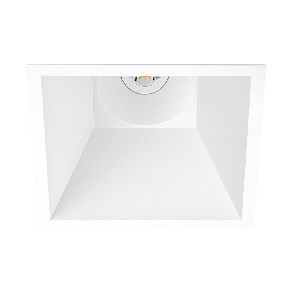 Spot Swap Square, Alb Mat, 4000K, Fără Dimare, Unghi 44°, 7W, Ip20, Cri>97