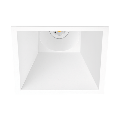Spot Swap Square, Alb Mat, 4000K, Fără Dimare, Unghi 44°, 7W, Ip20, Cri>97